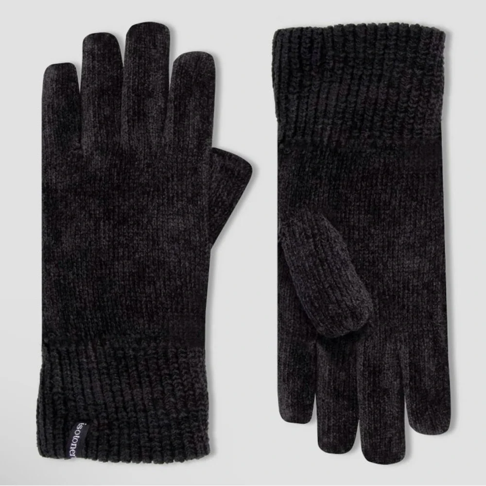 isotoner chenille gloves